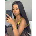 Beautyhairwigs Flash Sales 3pcs Available Every Day Pre Plucked Silky Straight 360 Lace Frontal Wigs with Bangs for Black Women Indian Remy Hair Bleached Knots